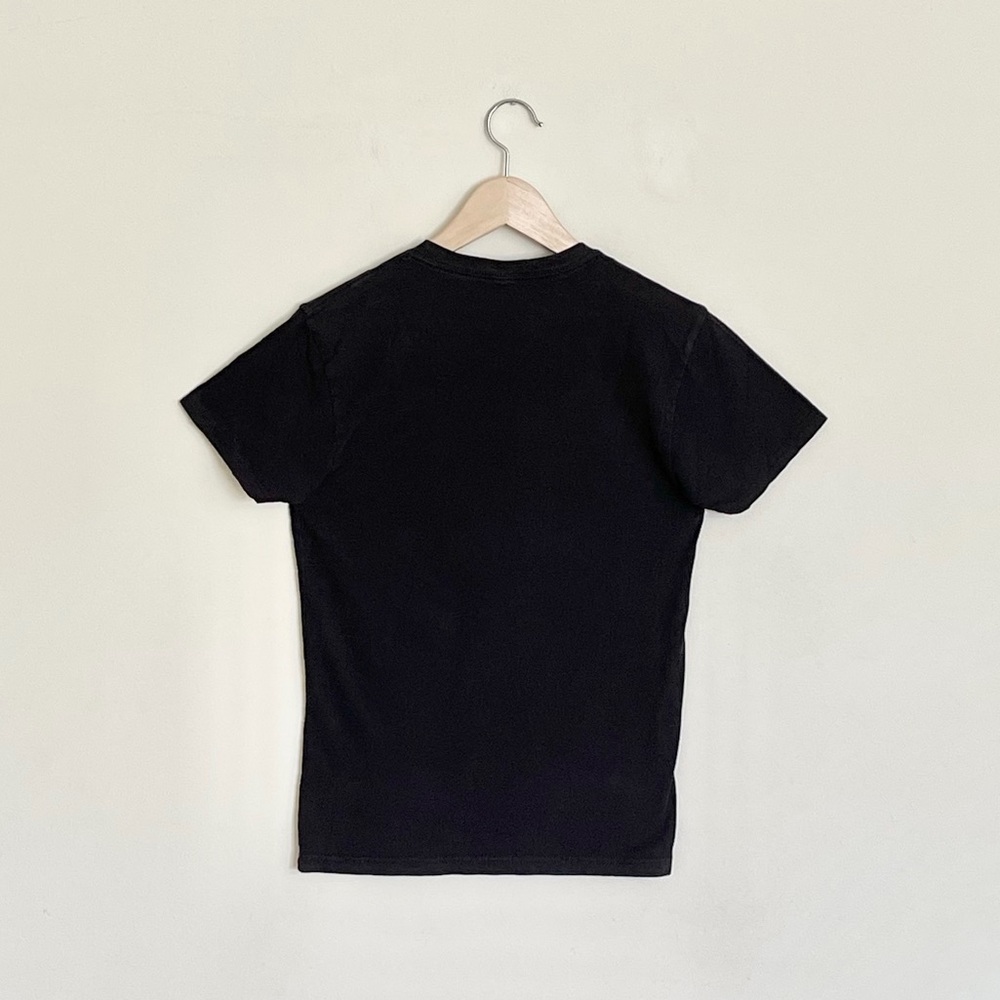 Invaders From Good Mythical Morning GITD Alien Graphic Black T Shirt Adult XS - Picture 6 of 9